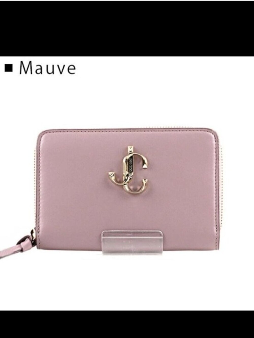 Jimmy Choo ★ Logo Leather Wallet
